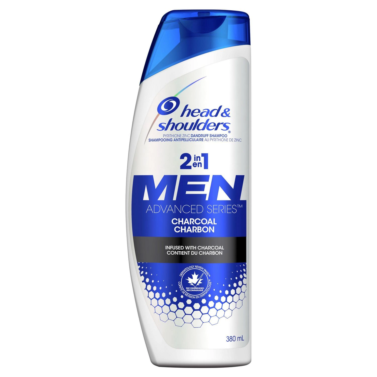 Head and Shoulders Men Advanced Series 2in1 Charcoal Shampoo 380 mL