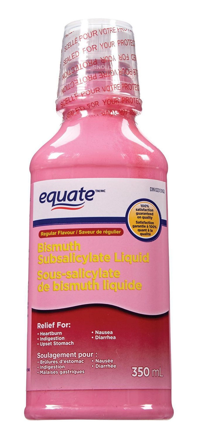 Equate Bismuth Subsalicylate Liquid 350 mL