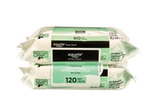 Equate Beauty Sensitive Skin Facial Wipes 120CT