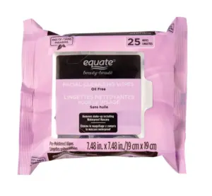 Equate Beauty Facial Cleansing Wipes 25ct