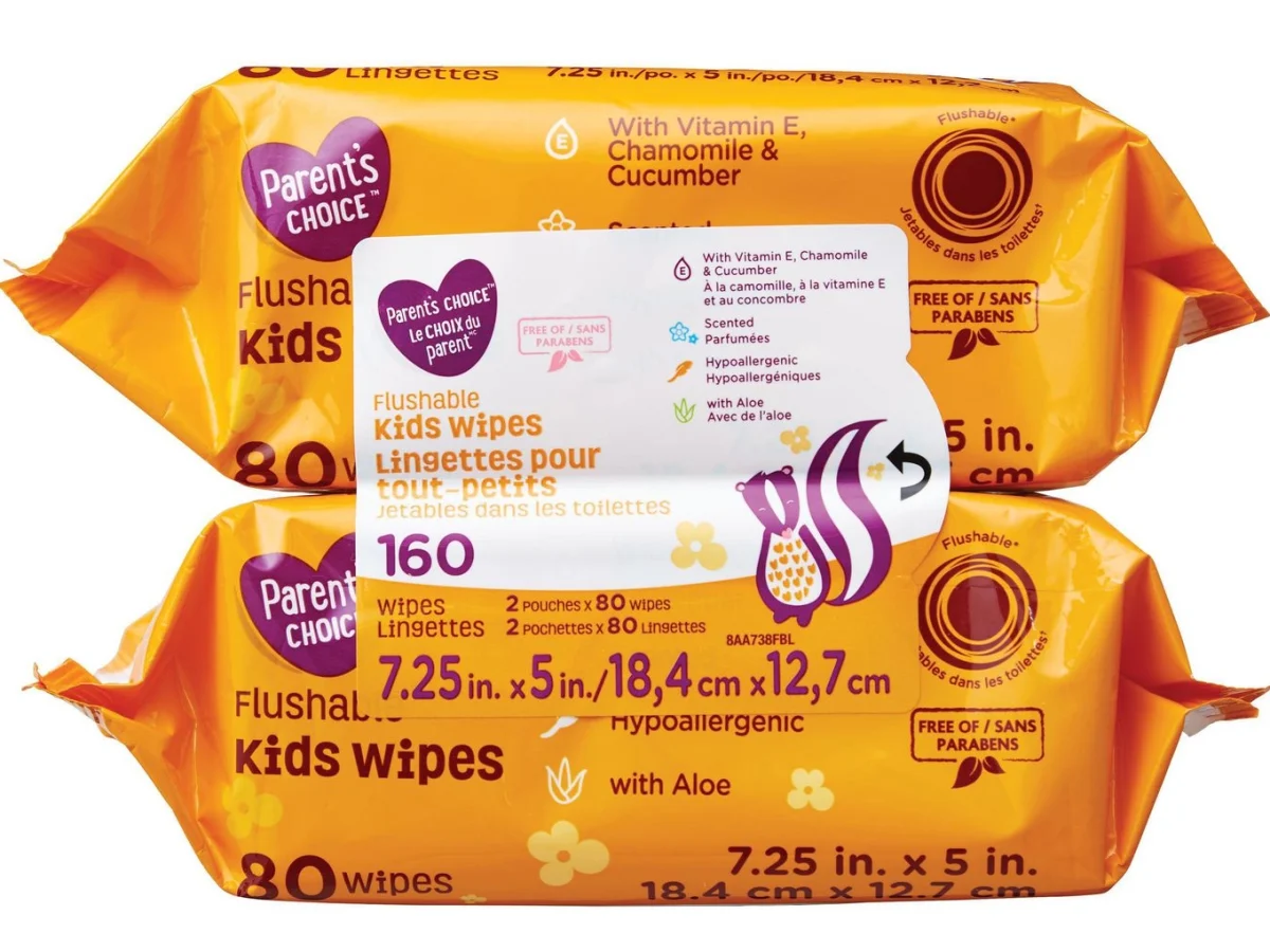 Walmart Parents Choice Cotton Wipes Parents Choice Cotton Wipes 2025 - Main Image