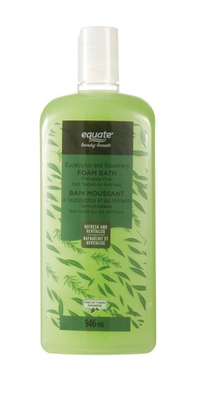 Equate Beauty Eucalyptus and Rosemary Foam Bath 946 ml