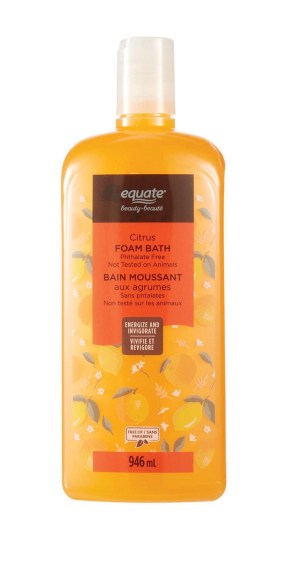 Equate Beauty Citrus Foam Bath 946 ml