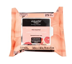Equate Beauty Oil Free Facial Wipes