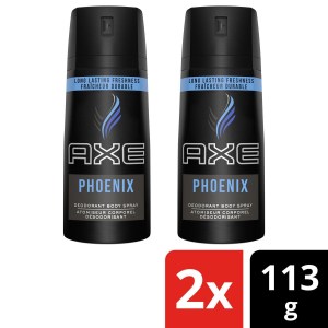 AXE Phoenix Deodorant Body Spray Twin Pack
