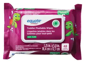 Toddler Flushable Wipes
