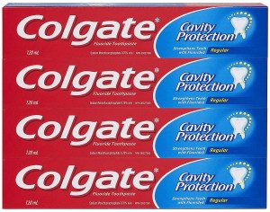 Colgate Cavity Protection Fluoride Toothpaste, Regular 120 mL