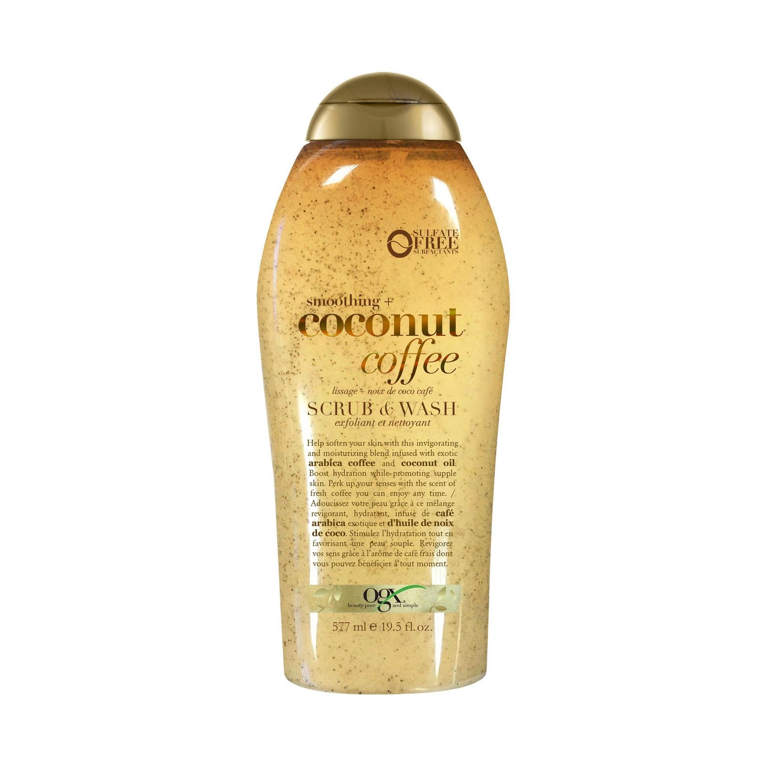 OGX Coconut Coffee Body Scrub & Wash 577 ml