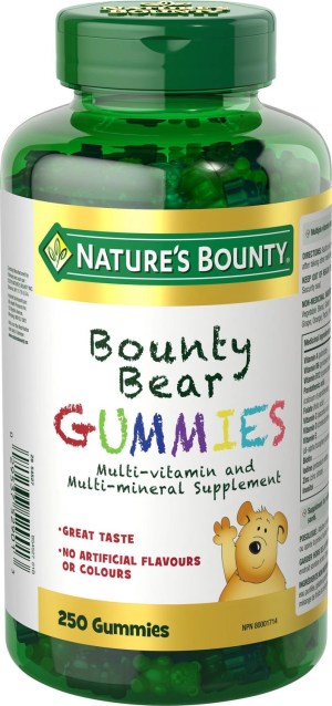 Nature's Bounty Bounty Bear Gummies 250 Gummies