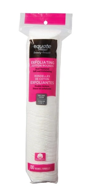 Equate Beauty Exfoliating Cotton Rounds