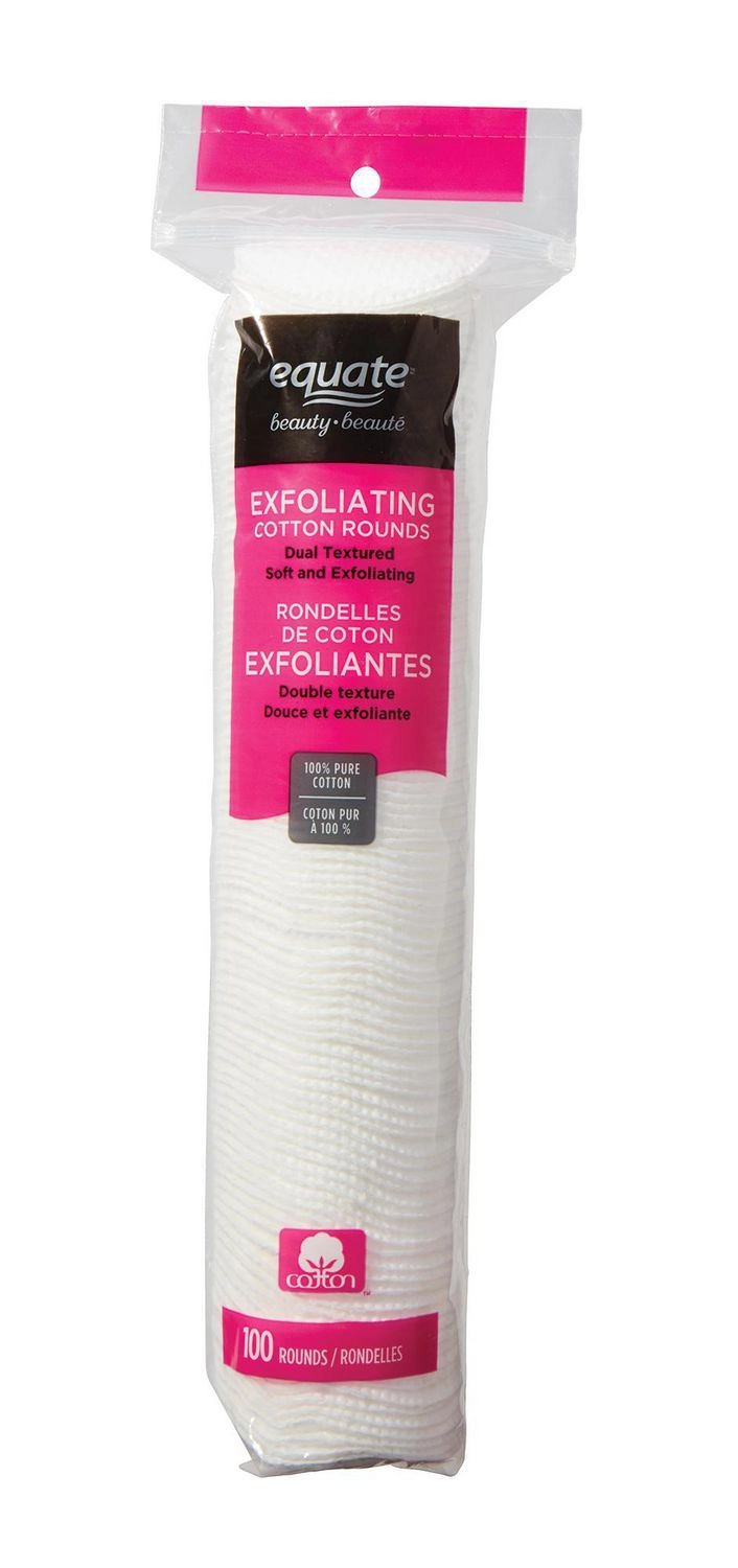 Equate Beauty Exfoliating Cotton Rounds