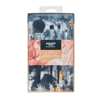 Equate Beauty 4-Piece Gift Brush Set
