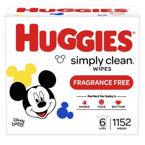 Huggies Simply Clean Fragrance-free Baby Wipes, Refill Pack