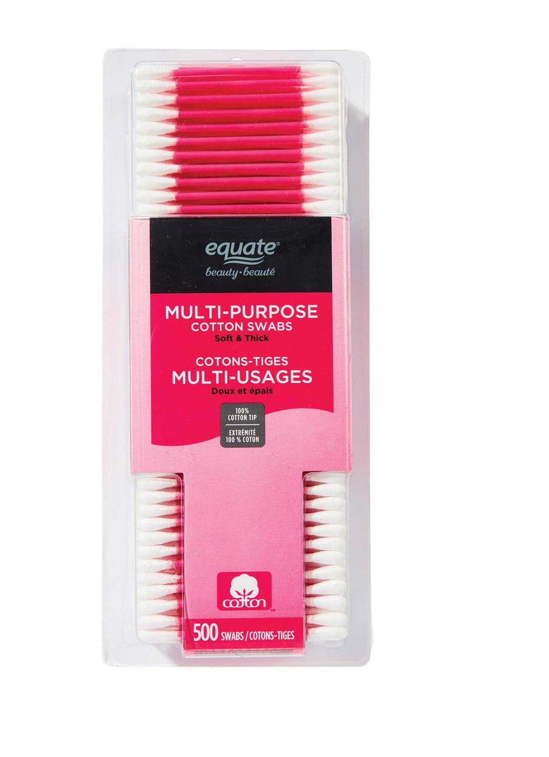 Equate Beauty Multi-Purpose Cotton Swabs