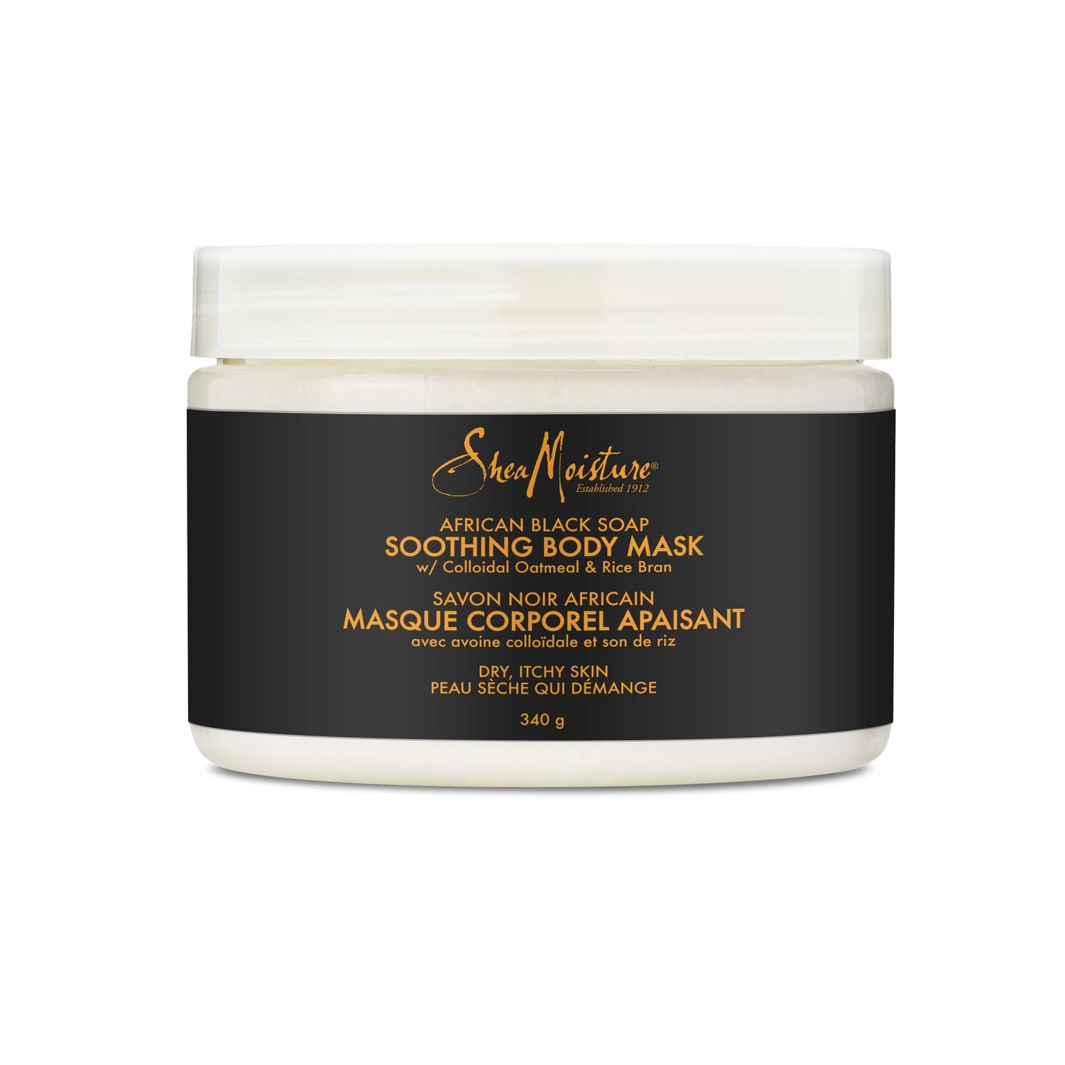 Shea Moisture African Black Soap Soothing Body Mask 340 g