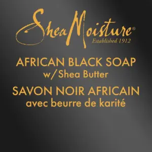 Shea Moisture African Black Soap with Shea Butter
