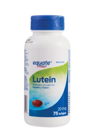 Equate Lutein 20 mg 75 Softgels