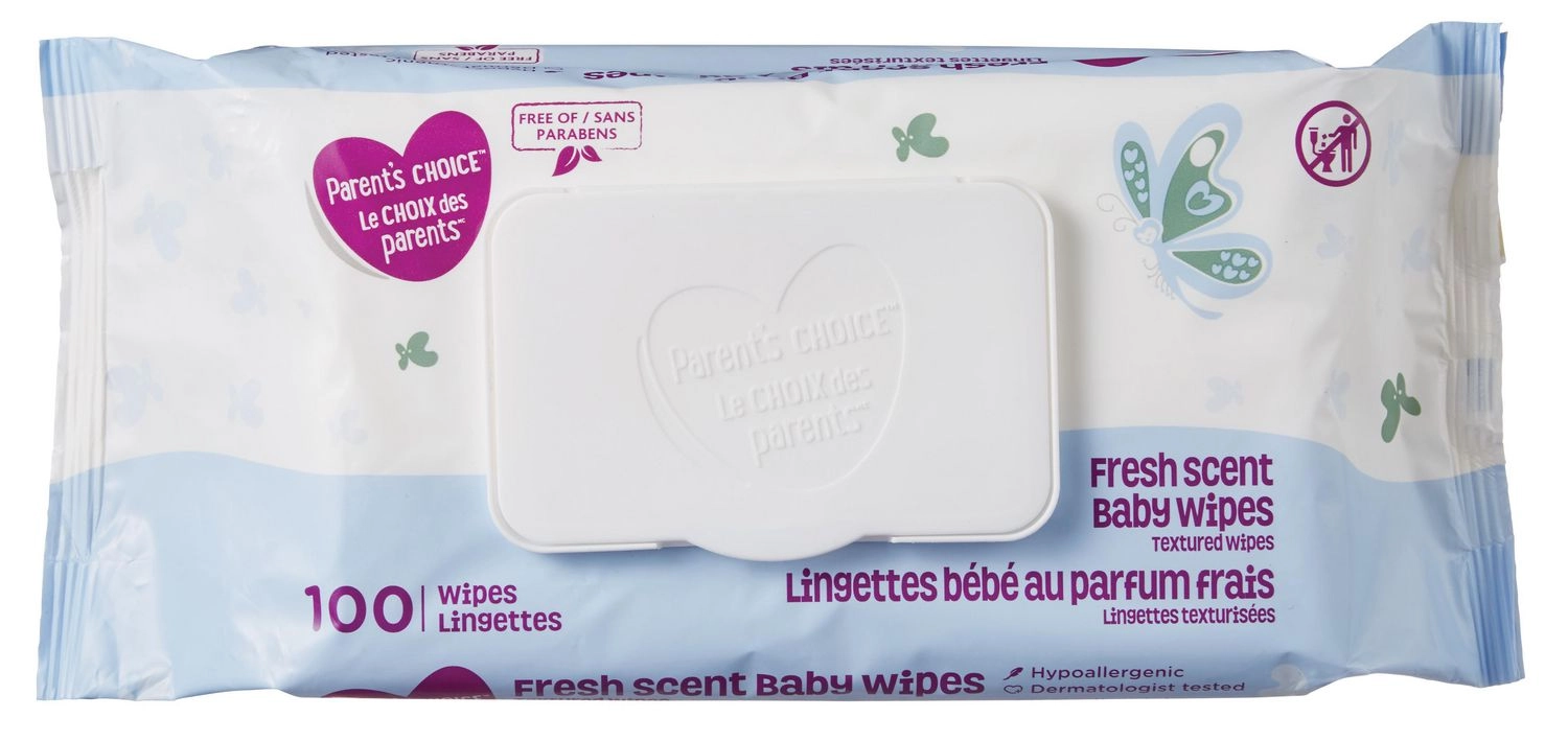 Parent's Choice Fresh Scent Textured Baby Wipes