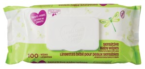 Parent's Choice Sensitive Textured Baby Wipes with Aloe 100 Count