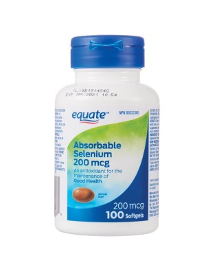 Equate Absorbable Selenium 200mcg