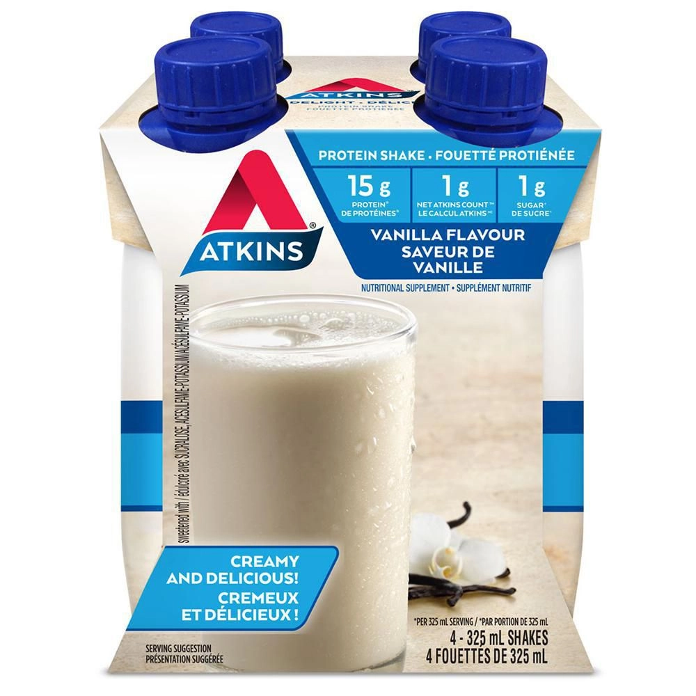 Atkins Advantage Vanilla Flavour Shakes 15 g