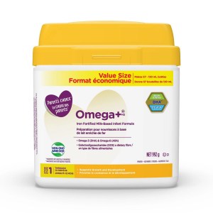 Parent's Choice Omega+ Non-GMO Iron Fortified Milk-Based Infant Formula with Iron 992 g