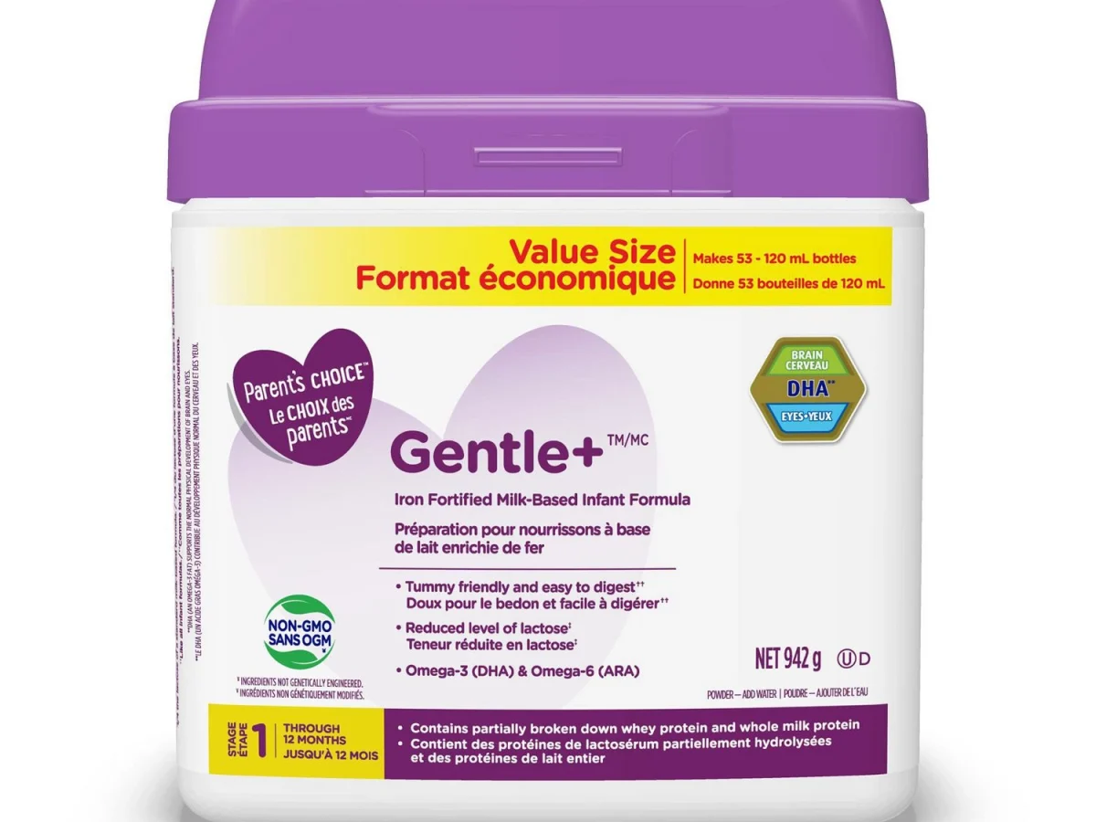 Infant Formula Choosing Formula Parent's Choice Gentle Infant