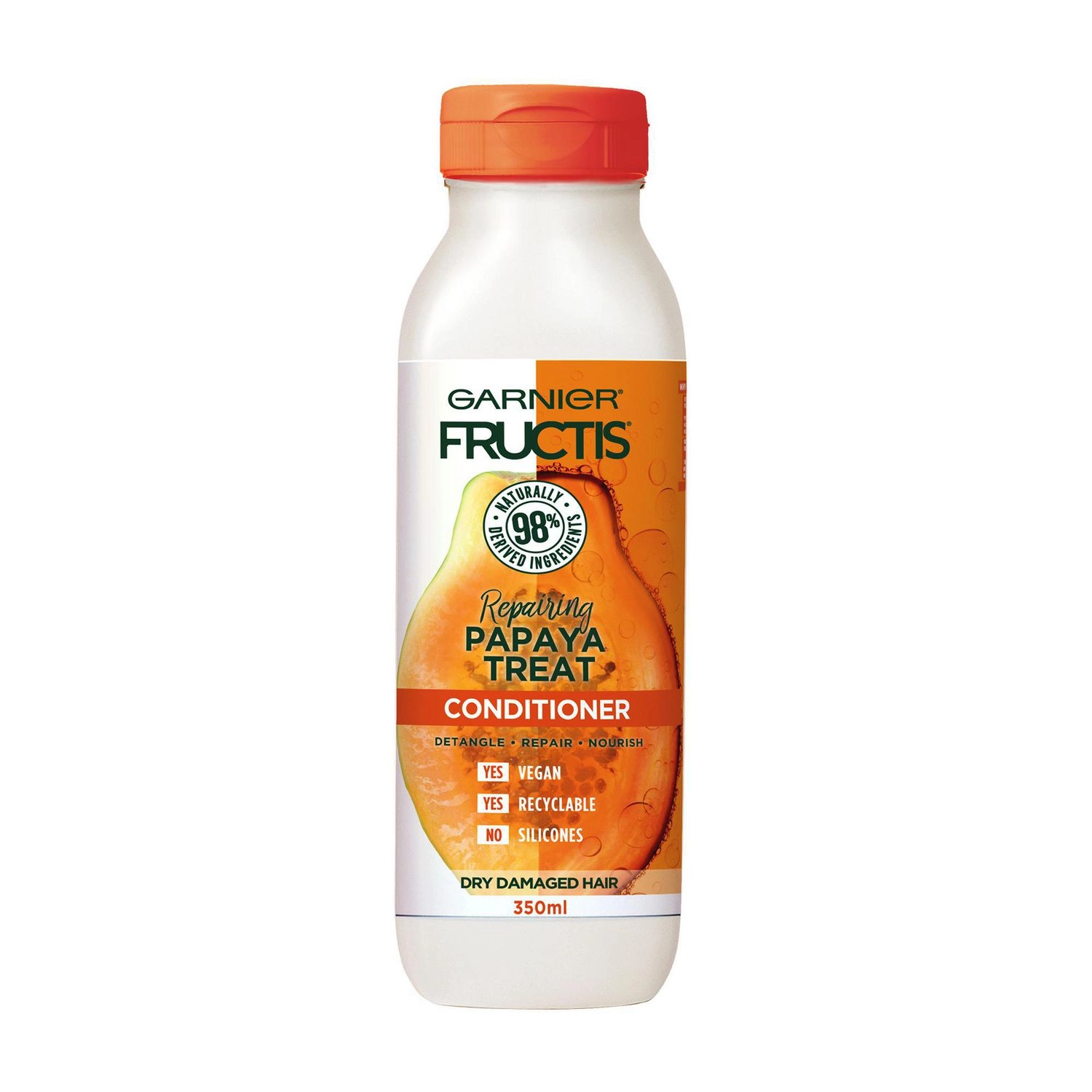 Garnier Fructis Hair Treats Papaya Conditioner, 350 mL 350ml