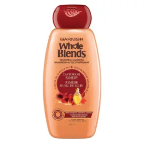 Garnier Whole Blends Castor Oil Remedy Shampoo, 650 mL 650 ml