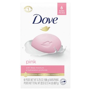 Dove Pink Gentle Skin Cleanser 6x106 g