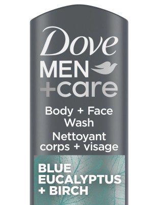 Dove Men+Care Blue Eucalyptus & Birch Body and Face Wash