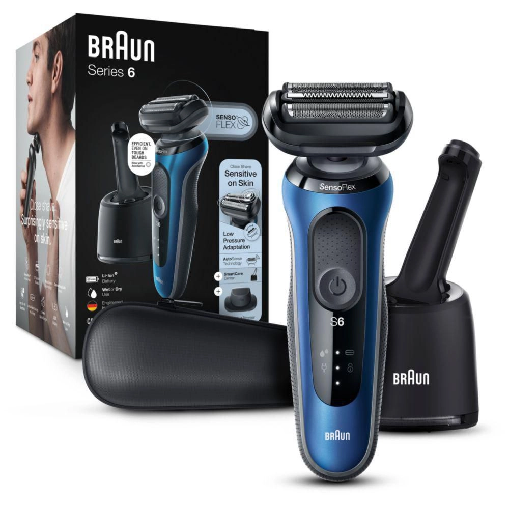 Braun Series 6 6072cc Electric Shaver with SmartCare Center and Precision Trimmer