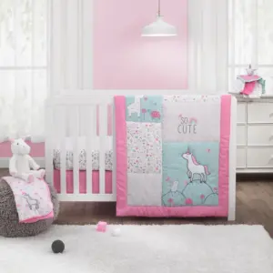 Child of Mine by Carter's Unicorn 3pc Crib Bedding Set