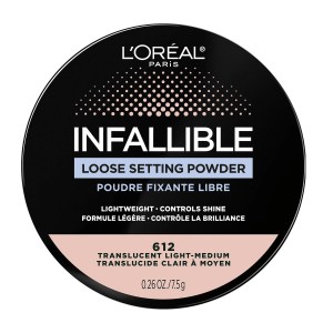 L'Oréal Paris Infallible Tinted Loose Powder, No Flashback, Translucent, Light-Medium, 8 gr 7.5g