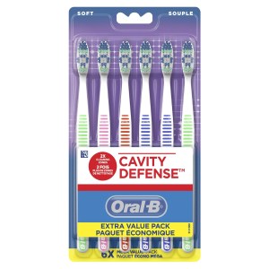 Oral-B Cavity Defense Toothbrush, Soft