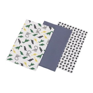 Child of Mine by Carter's Dinosaur Flannel Receiving Blankets