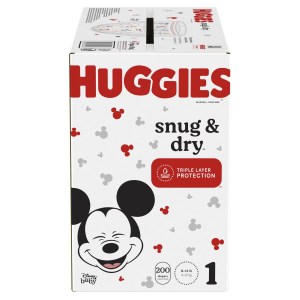 HUGGIES Snug & Dry Diapers, Mega Colossal Pack 200 Count