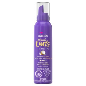 Aussie Miracle Curls Styling Mousse with Coconut & Jojoba Oil 170 g