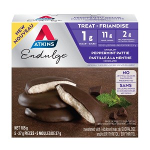 Atkins Endulge Chocolaty Peppermint Pattie 185 g