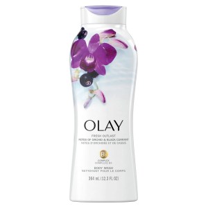 Olay Fresh Outlast Body Wash, Orchid & Black Currant 364 mL