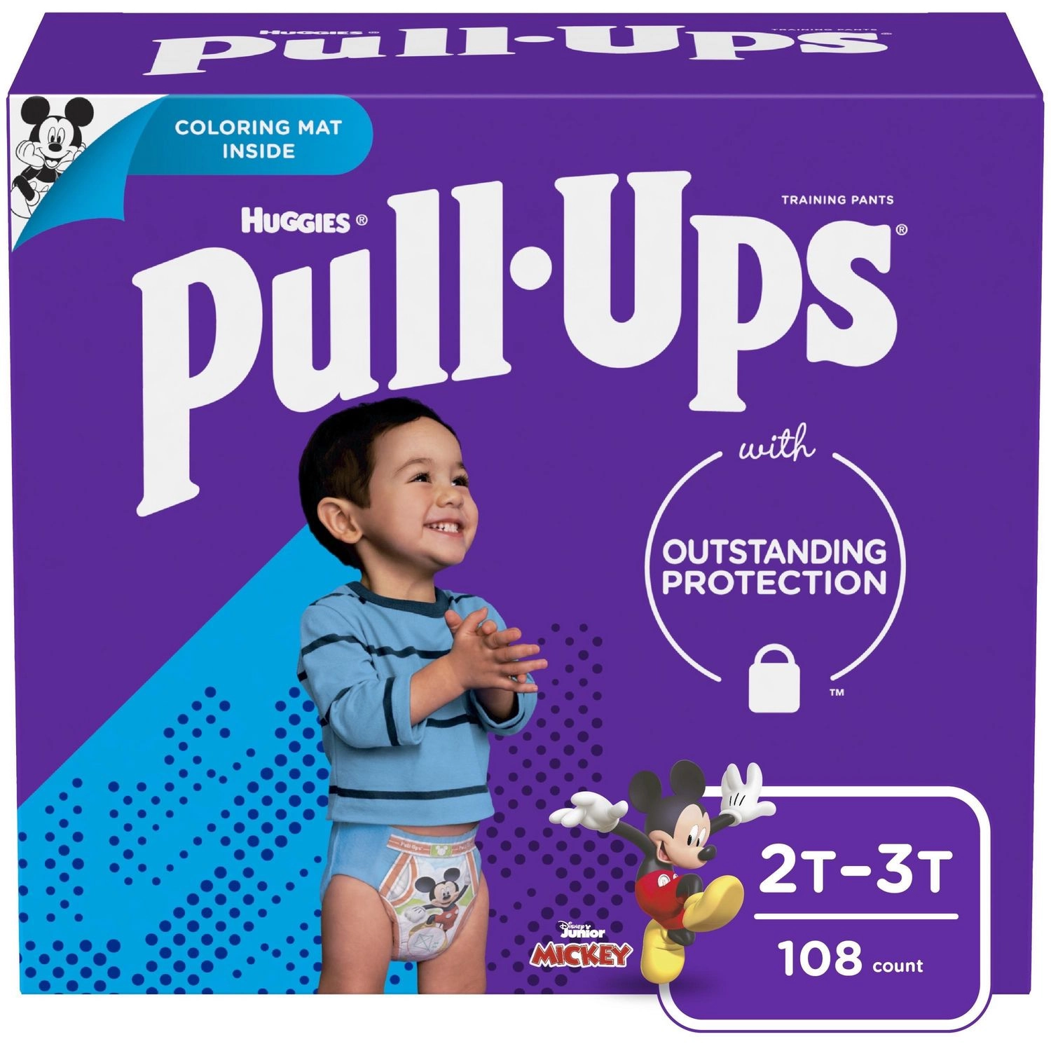 Pull-Ups Learning Designs Training Pants 108 Count