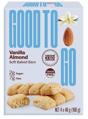 Good To Go Vanilla Almond Soft Baked Bars 160 g