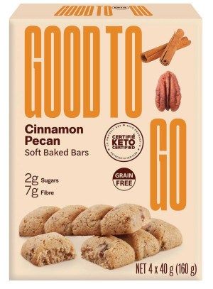 Good To Go Cinnamon Pecan Soft Baked Bars 160 g