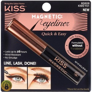 Kiss Magnetic Eyeliner - Black 4.5 g