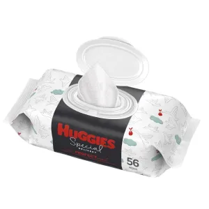 Huggies Special Delivery Hypoallergenic Baby Wipes, Unscented 56 Count