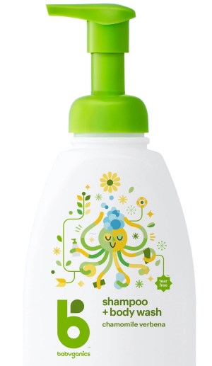 Babyganics Shampoo & Body Wash, Chamomile Verbena, 473ml 473 ml