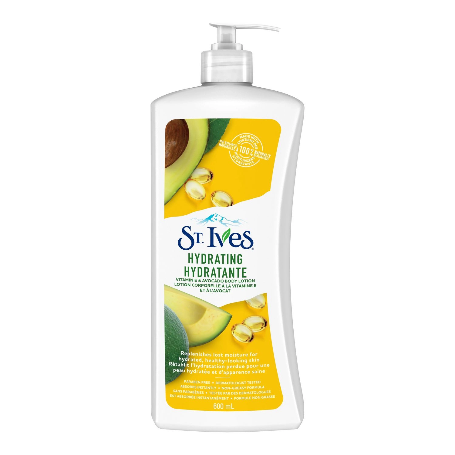 St. Ives Vitamin E & Avocado Body Lotion 600 mL