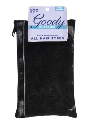 Goody Black Polybands 500ct