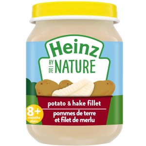 Heinz by Nature Baby Food - Potato & Hake Fillet Purée 128 ml