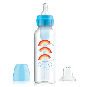 Dr. Brown's 2-in-1 Transition Narrow Bottle Kit - Blue